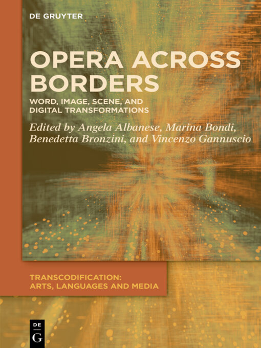 Title details for Opera across Borders by Angela Albanese - Wait list